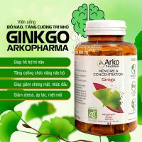 Viên uống bổ não, tăng cường trí nhớ Ginkgo Arkopharma 150v