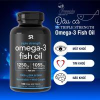 Dầu cá SR Triple Strength Omega-3 Fish Oil 150 viên của Mỹ