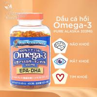 Dầu cá hồi Omega-3 Pure Alaska 333mg Nhật Bản 450 viên