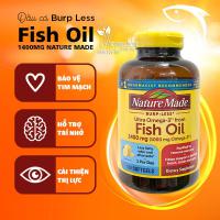 Dầu cá Burp Less Fish Oil 1400mg Nature Made của Mỹ 130 viên