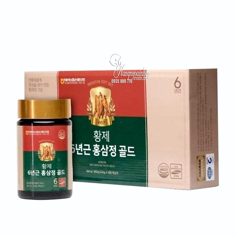 Cao hồng sâm nội địa Hàn Quốc 6 năm tuổi Duzon Health 4 lọ