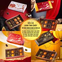 Bánh trung thu Lava Custard Tai Thong MoonCare hộp 8 cái