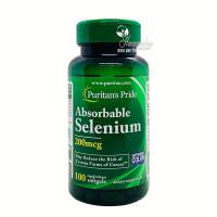 Viên uống Absorbable Selenium 200mcg Puritans Pride của Mỹ