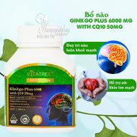 Bổ não Vitatree Ginkgo Plus 6000mg with CQ10 50mg