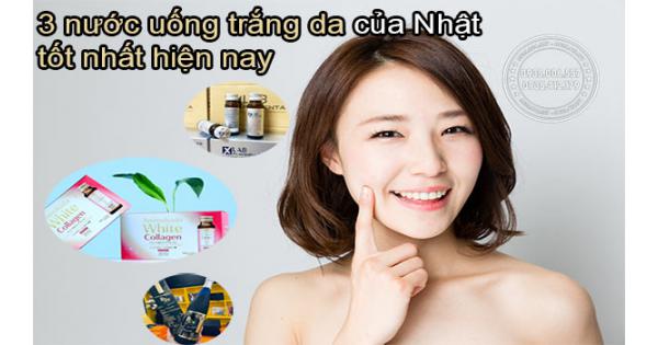 Nước uống trắng da của Nhật loại nào tốt? Xem chia sẻ từ chuyên gia