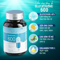 Viên uống trắng da Glutathione 600 Dr.Lacir hộp 30 viên