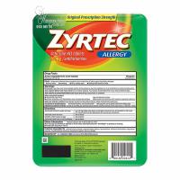 Thuốc chống dị ứng Zyrtec Antihistamine Allergy 10mg Mỹ 