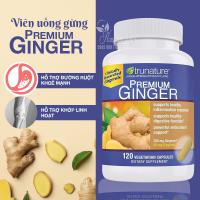 Viên uống gừng Trunature Premium Ginger 120 viên của Mỹ 