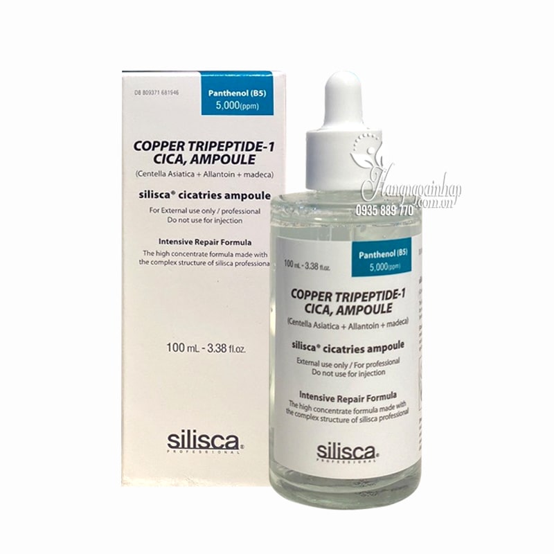 Tinh chất phục hồi da Silisca Panthenol B5 Copper Tripeptide 