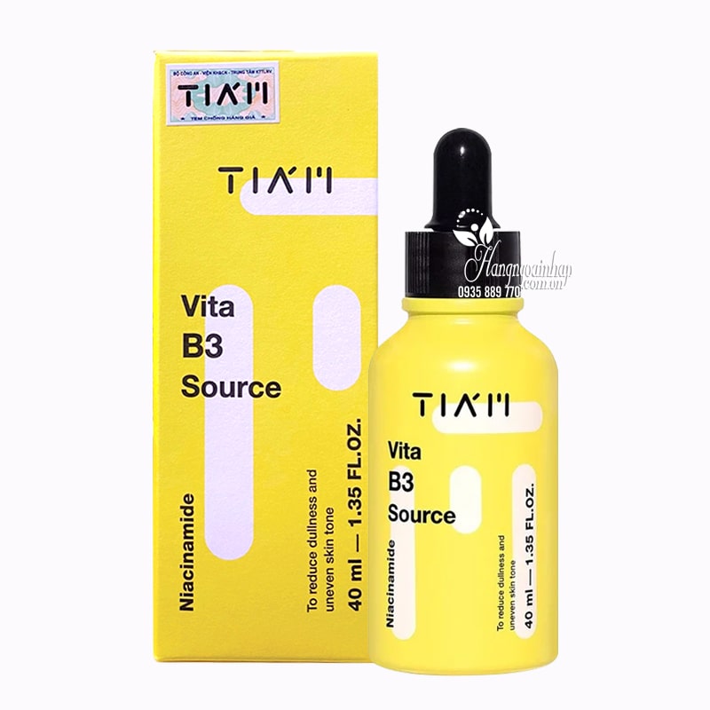 Serum dưỡng trắng phục hồi da Tiam Vita B3 Source Hàn Quốc