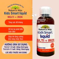 Nature’s Way Kids Smart Multi Iron Liquid Tăng Sức Đề Kháng Cho Trẻ