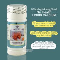 Viên uống bổ sung Canxi Nu Health Liquid Calcium của Mỹ