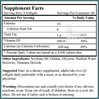 Viên uống bổ sung Canxi Nu Health Liquid Calcium của Mỹ
