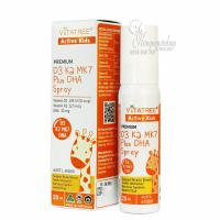 Xịt Vitatree D3 K2 MK7 Plus DHA Spray của Úc chai 20ml