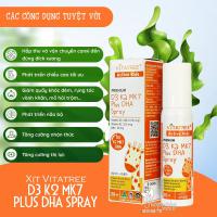 Xịt Vitatree D3 K2 MK7 Plus DHA Spray của Úc chai 20ml