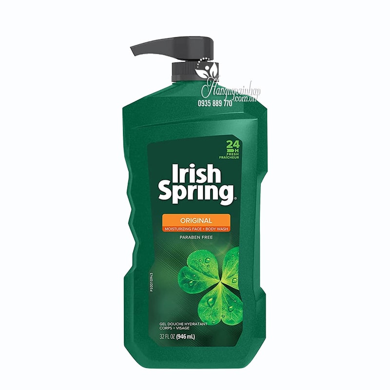 Sữa Tắm Dưỡng Ẩm Irish Spring Original Của Mỹ 532ml