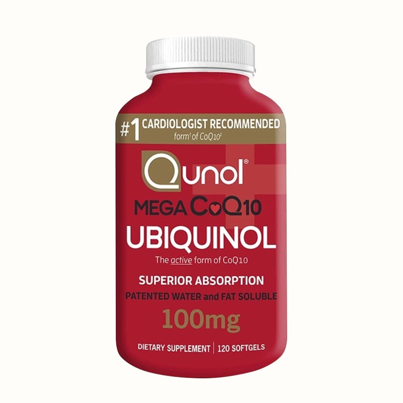 Viên uống bổ tim Qunol Mega Coq10 Ubiquinol 100mg 120 viên