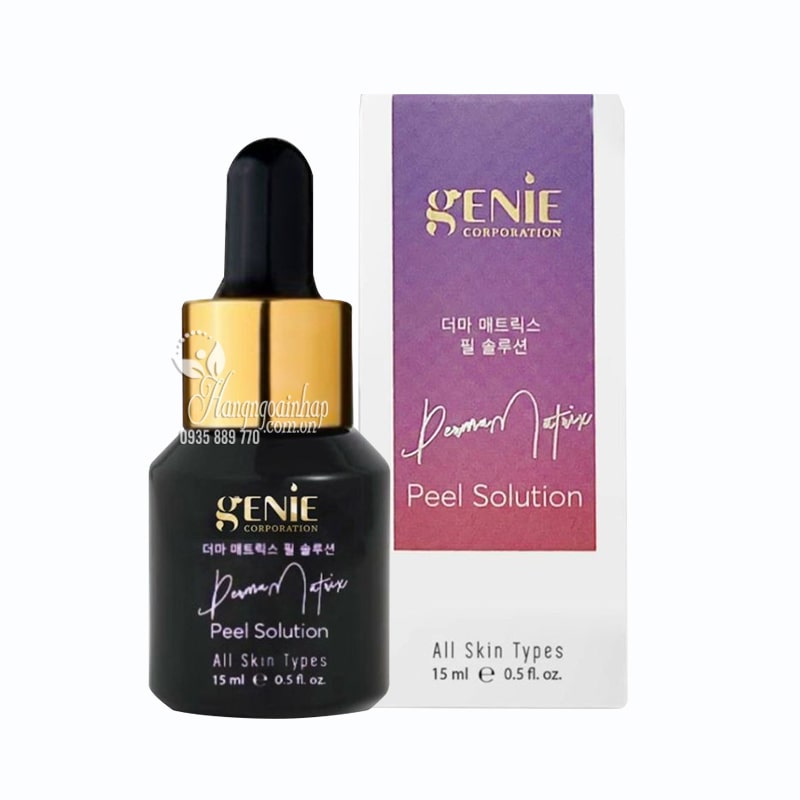 Tinh chất tái tạo da Genie Derma Matrix Peel Solution Hàn Quốc