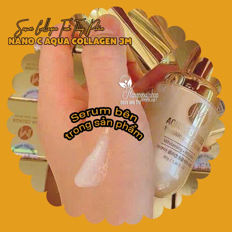 COLLAGEN DẠNG SERUM HỖ TRỢ DA CĂNG BÓNG GIẢM NẾP NHĂN THEO THỜI GIAN