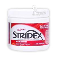 Miếng Pad giảm mụn Stridex Maximum 55 miếng của Mỹ
