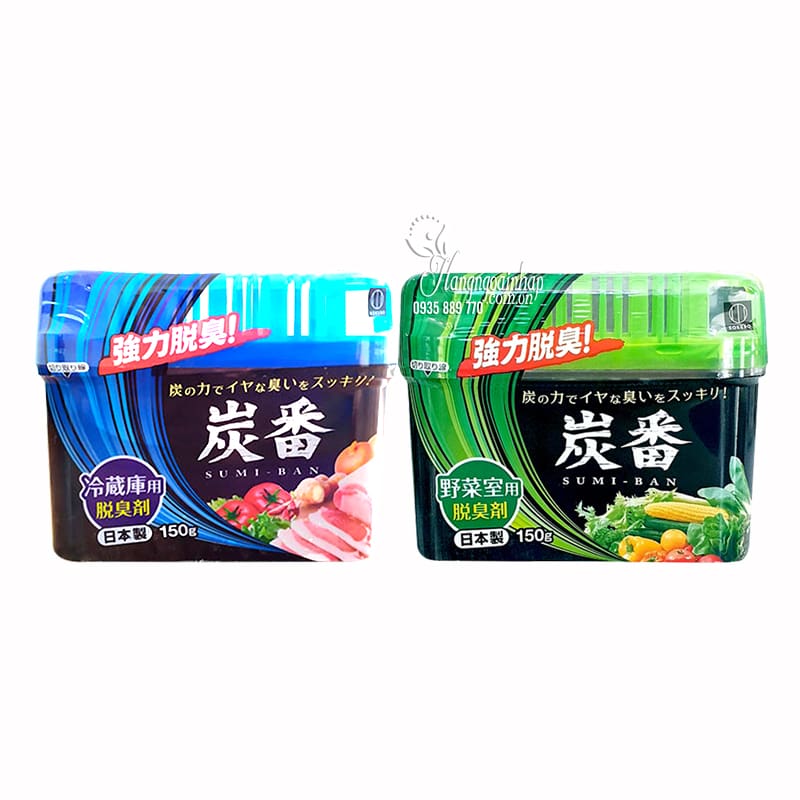 Hộp khử mùi tủ lạnh Sumi - Ban Kokubo Nhật Bản 150g