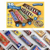 Kẹo Chocolate tổng hợp các loại M&M 30 gói của Mỹ