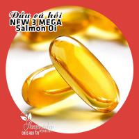 Dầu cá hồi New 3 Mega Salmon Oil 1000mg Hàn Quốc 