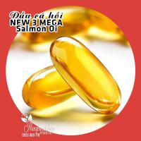 Dầu cá hồi New 3 Mega Salmon Oil 1000mg Hàn Quốc 