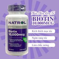 Thuốc Chống Rụng Tóc Biotin 10.000mcg Natrol Của Mỹ