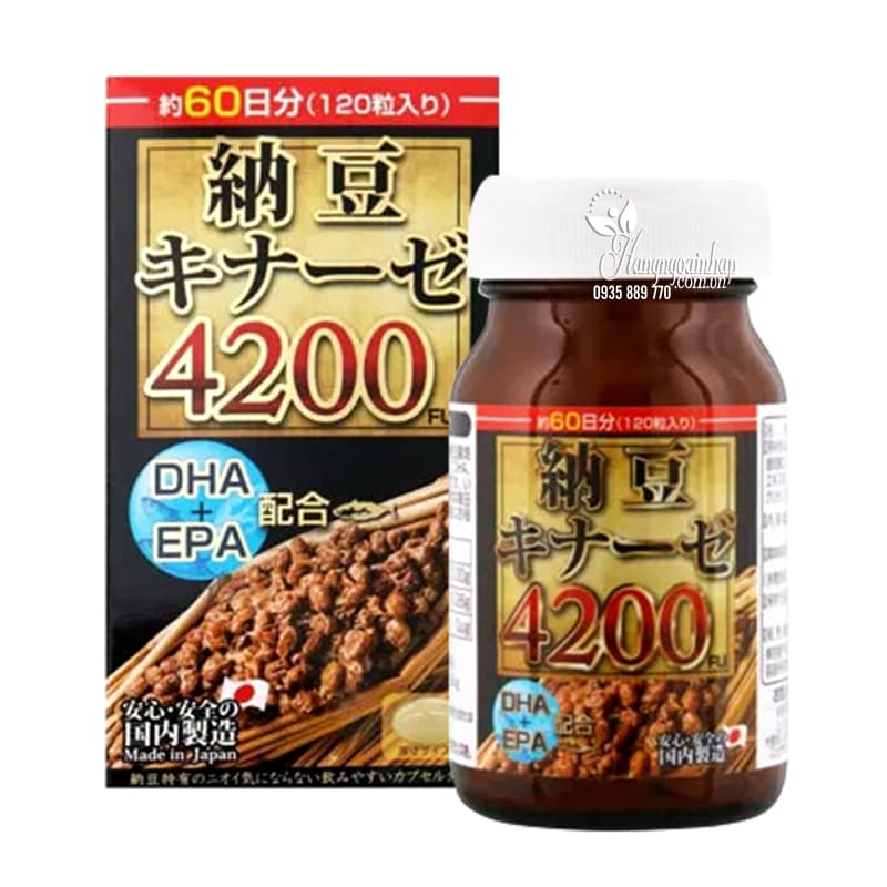 Viên uống phòng ngừa tai biến Maruman Nattokinase 4200FU
