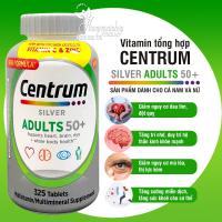Vitamin tổng hợp Centrum Silver Adults 50+ 325 viên của Mỹ