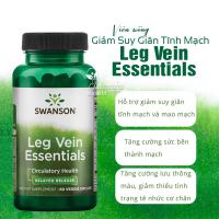 Viên uống Swanson Leg Vein Essentials giảm suy giãn tĩnh mạch