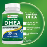 Viên DHEA Micronized 25mg Best Naturals cân bằng hormone