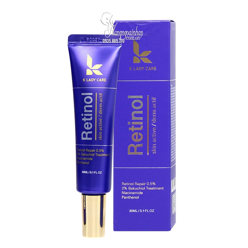 Kem Retinol K Lady Care căng bóng da của Hàn Quốc 30ml