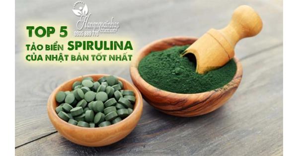 Top 5 tảo biển Spirulina của Nhật Bản tốt nhất 