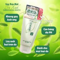 Sữa Rửa Mặt Trà Xanh Shirochasou Rohto 120g Của Nhật