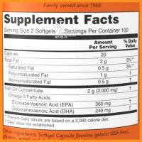 Dầu cá Now Omega 3 Fish Oil 1000mg của Mỹ hộp 100 viên 