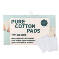 Bông tẩy trang Pure Cotton Pads 100 miếng của Hàn Quốc