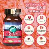Dầu nhuyễn thể Omega 3 Krill Oil Shiratori 80 viên Nhật Bản