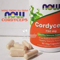 Đông trùng hạ thảo Now Cordyceps 750mg của Mỹ 90 viên