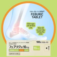 Viên đặc trị gout Feburic Tablet 10mg của Nhật Bản 10 vỉ