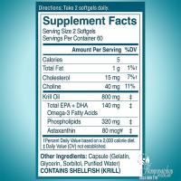 Dầu nhuyễn thể Kori Pure Antarctic Krill Oil Omega 3 800mg