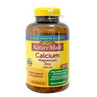 Viên uống Calcium Magnesium Zinc With D3 của Mỹ 300 viên