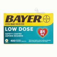 Thuốc giảm đau tim Bayer Low Dose Aspirin 81mg của...