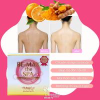 Bột tắm trắng Be-Max The Spa Bath Powder Nhật Bản hộp 12 gói