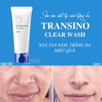 Sữa rửa mặt trị nám trắng da Transino Clear Wash 100g Nhật Bản
