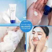 Sữa rửa mặt trị nám trắng da Transino Clear Wash 100g Nhật Bản