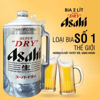 Bia ASAHI SUPER DRY 2 lít của Nhật Bản