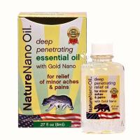 Dầu gió con gấu Nature Nano Oil With Gold Nano 8ml của Mỹ