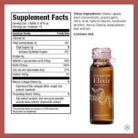 Nước uống Collagen Elixir Isagenix của Mỹ hộp 10 chai x 50ml